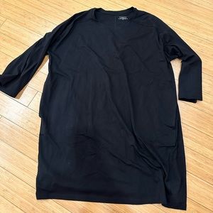 Eileen Fisher Stretch Terry Mock Neck Dress